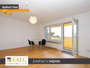Moderne Single-Wohnung mit Balkon-Blick über Kriftel